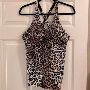 Swimsuit For All Leopard Bathing Suit Top